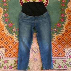 Isabel maternity skinny crop Jean